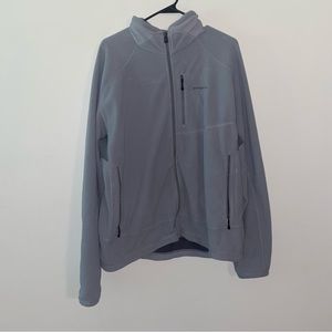 Patagonia Men's Steel Blue Full Zip Polartec Fleece Jacket R1 R2 R3 - XL